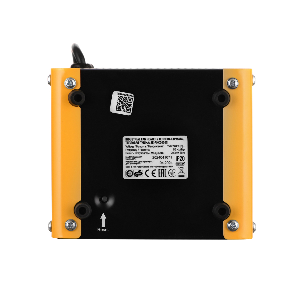 Обігрівач 2E 2E-AHC2000S - изображение 9