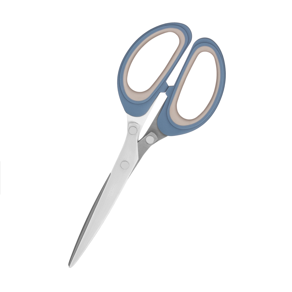 Кухонні ножиці Ardesto Gemini для зелені 19.3 см сіро-сині (AR2122B) - зображення 1