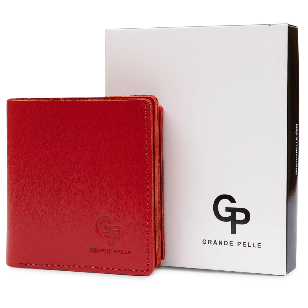 Портмоне Grande Pelle Червоне (11565) - зображення 8