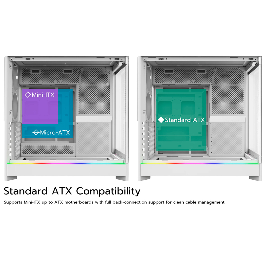 Корпус MONTECH HS02 (W) - зображення 8