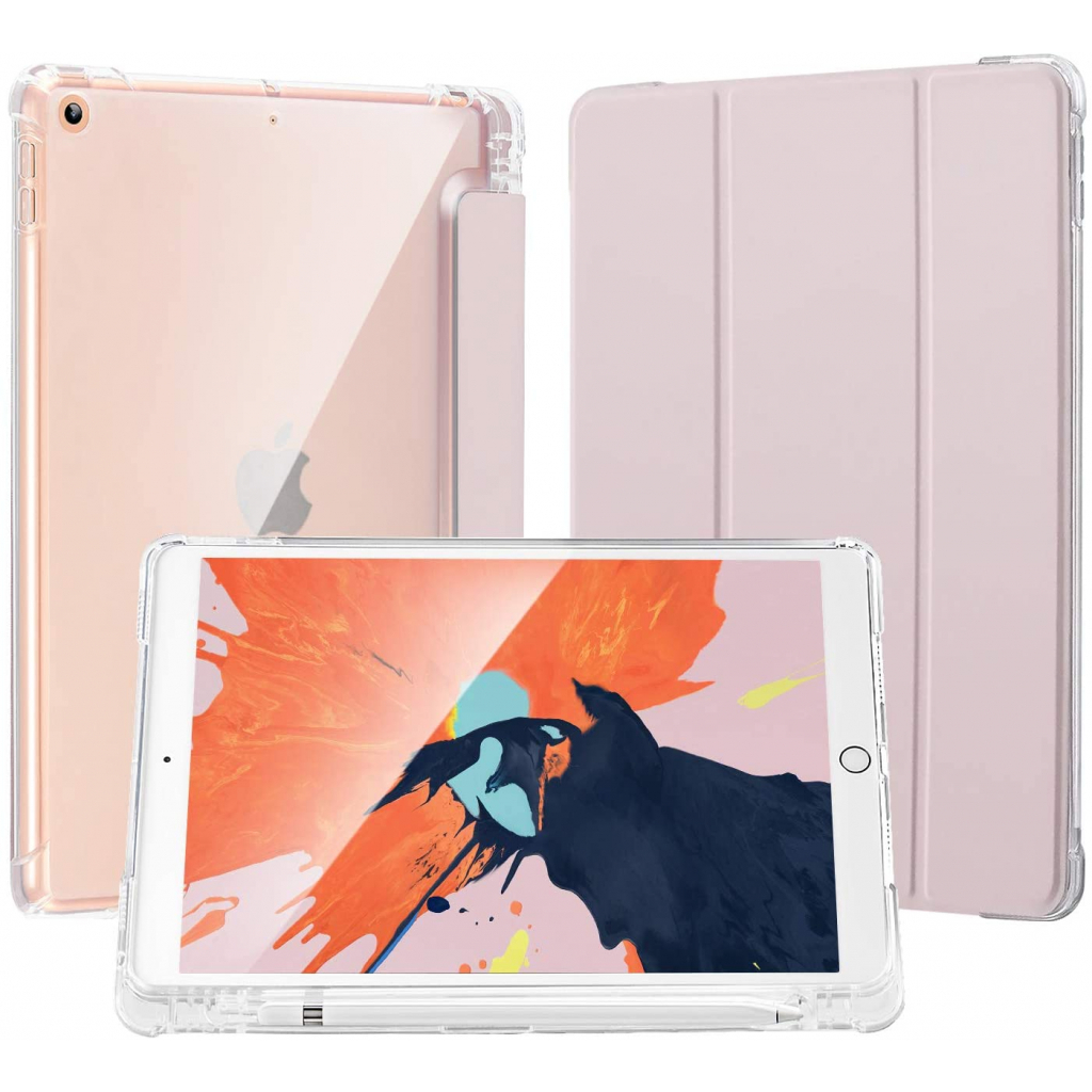 Чохол до планшета BeCover Soft Edge Apple iPad 10.2 2019/2020/2021 Pink (706598) - зображення 1
