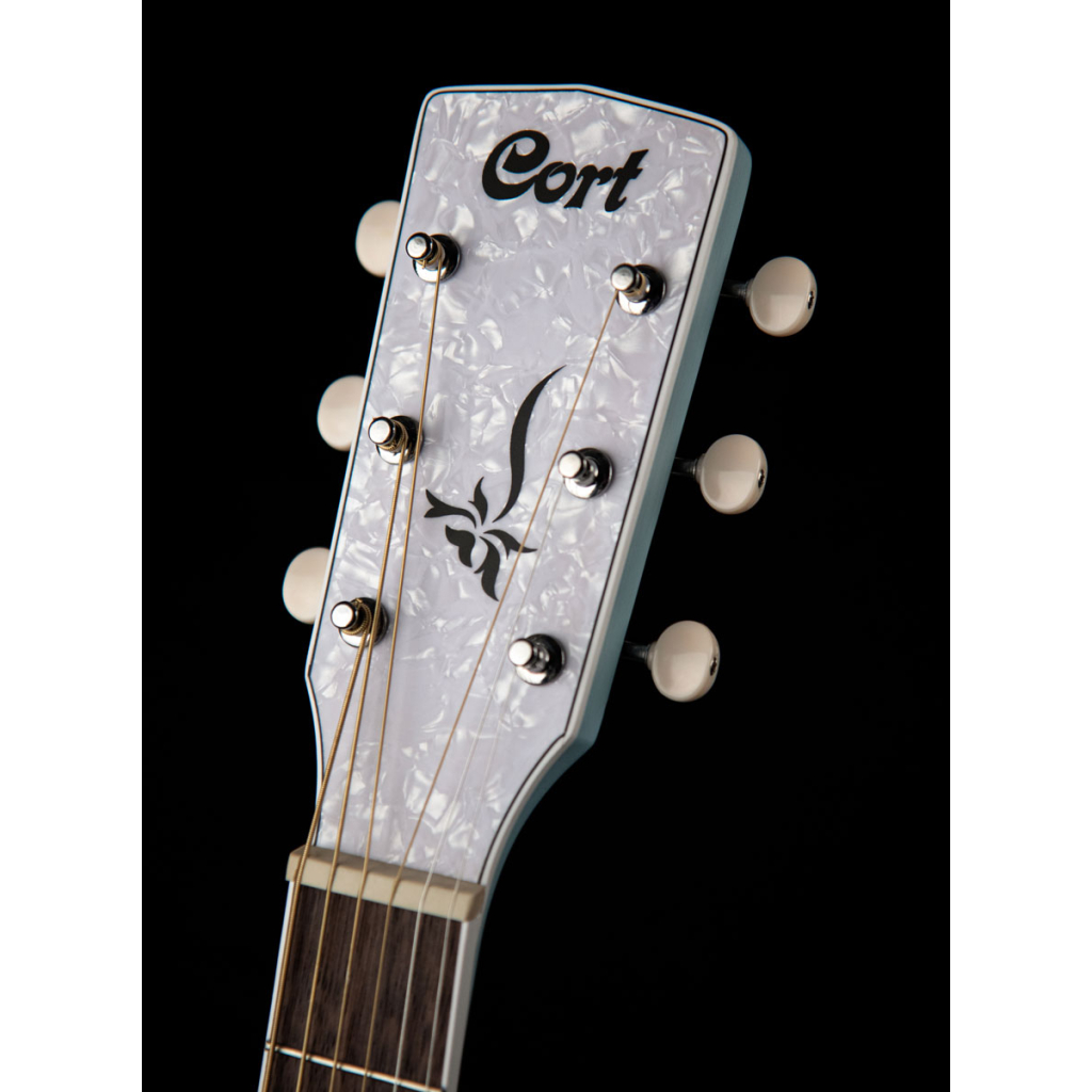 Гітара електроакустична Cort Jade Classic Sky Blue Open Pore - зображення 6