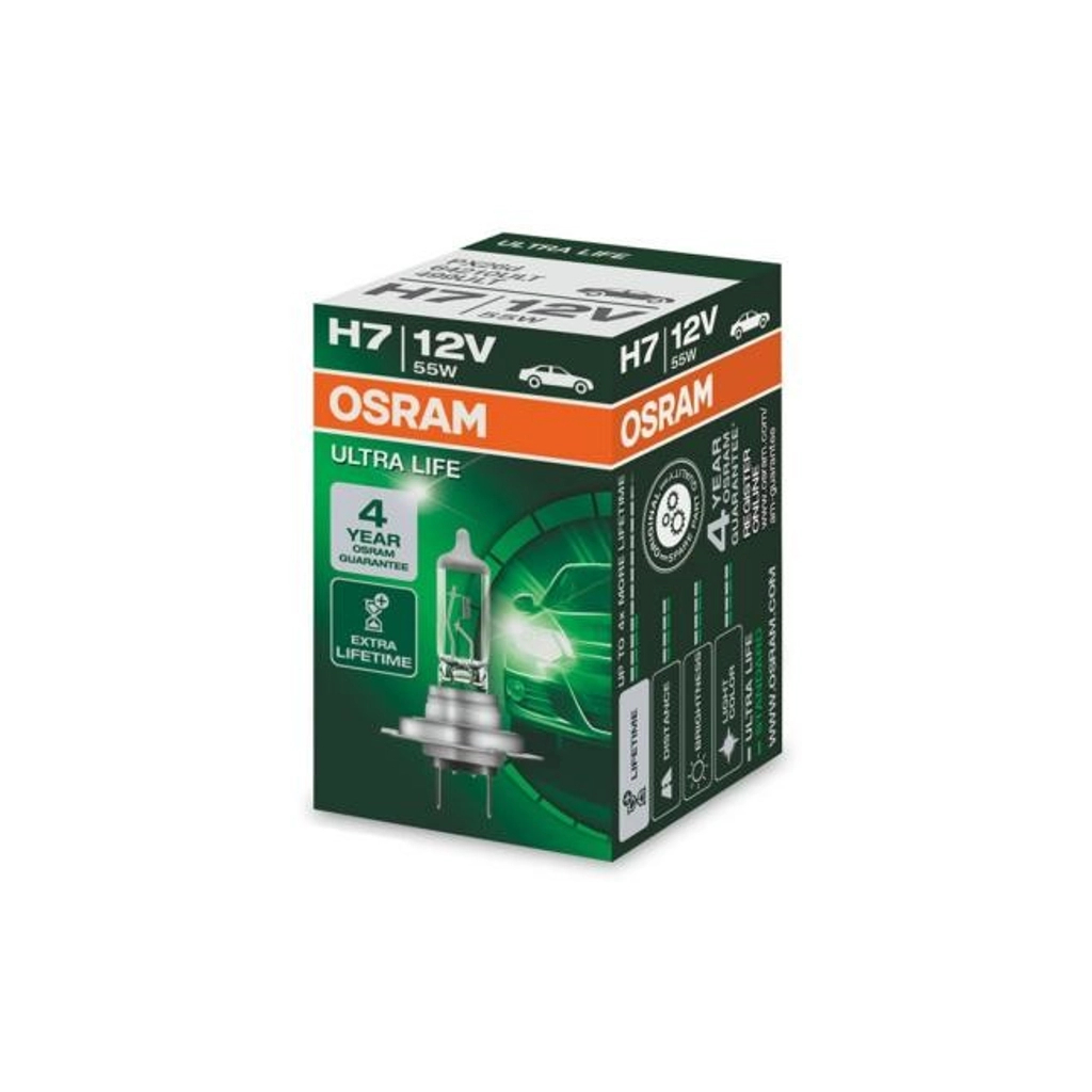 Автолампа Osram галогенова 55W (OS 64210 ULT) - зображення 2