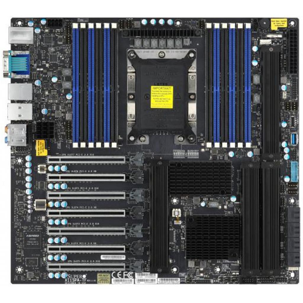 Серверна материнська плата Supermicro X11SPA-TF - зображення 1