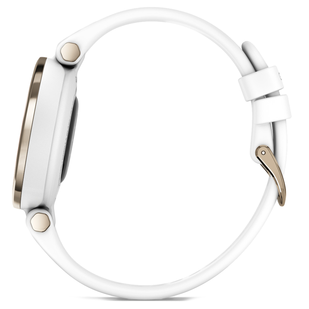 Смарт-годинник Garmin Lily, CreamGold, White, Silicone (010-02384-10) - зображення 5