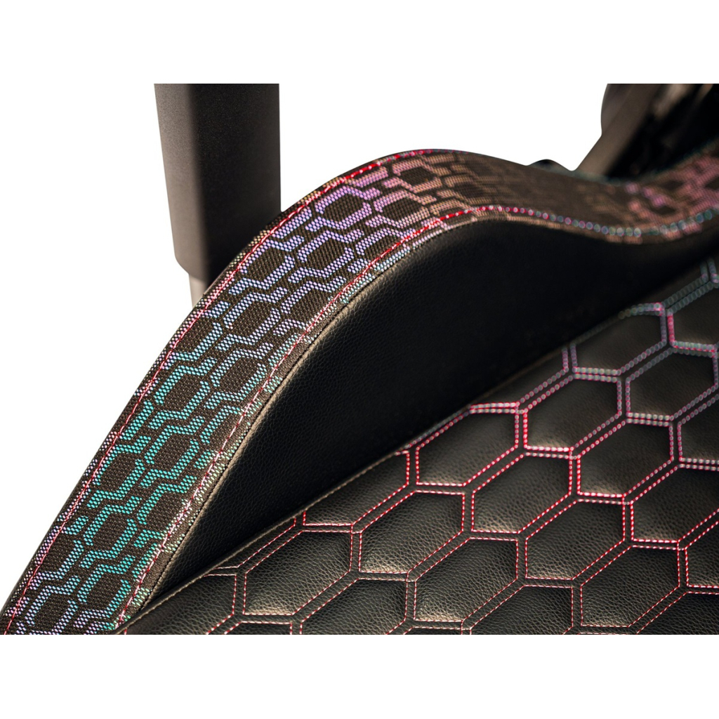 Крісло ігрове YENKEE YGC 110RD GHOST Black (63000053) - зображення 5