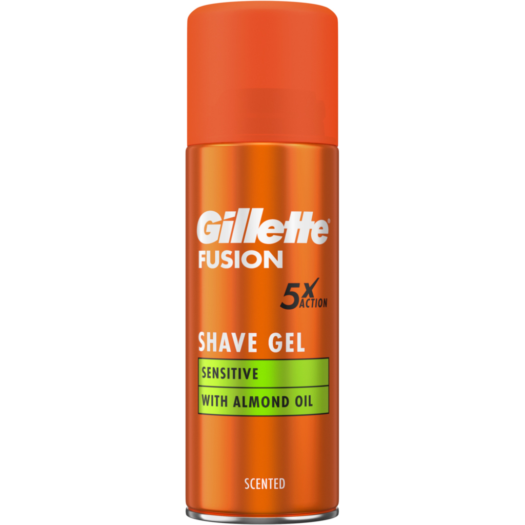 Гель для гоління Gillette Fusion Для чутливої шкіри 75 мл (7702018464876) - изображение 2