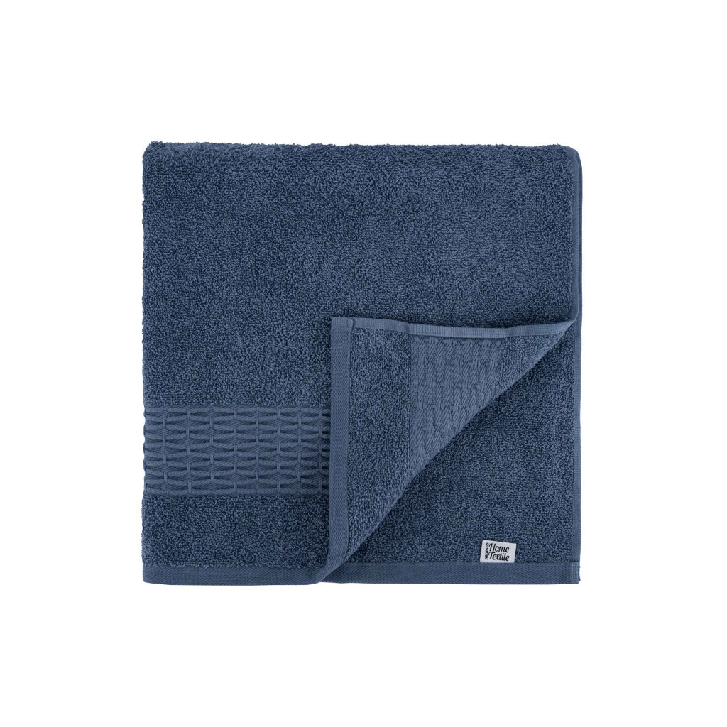 Рушник Ardesto набір махрових Lotus 2 шт 50х90см, 70х140см, 100% бавовна, синій (ART2357NA) - изображение 6