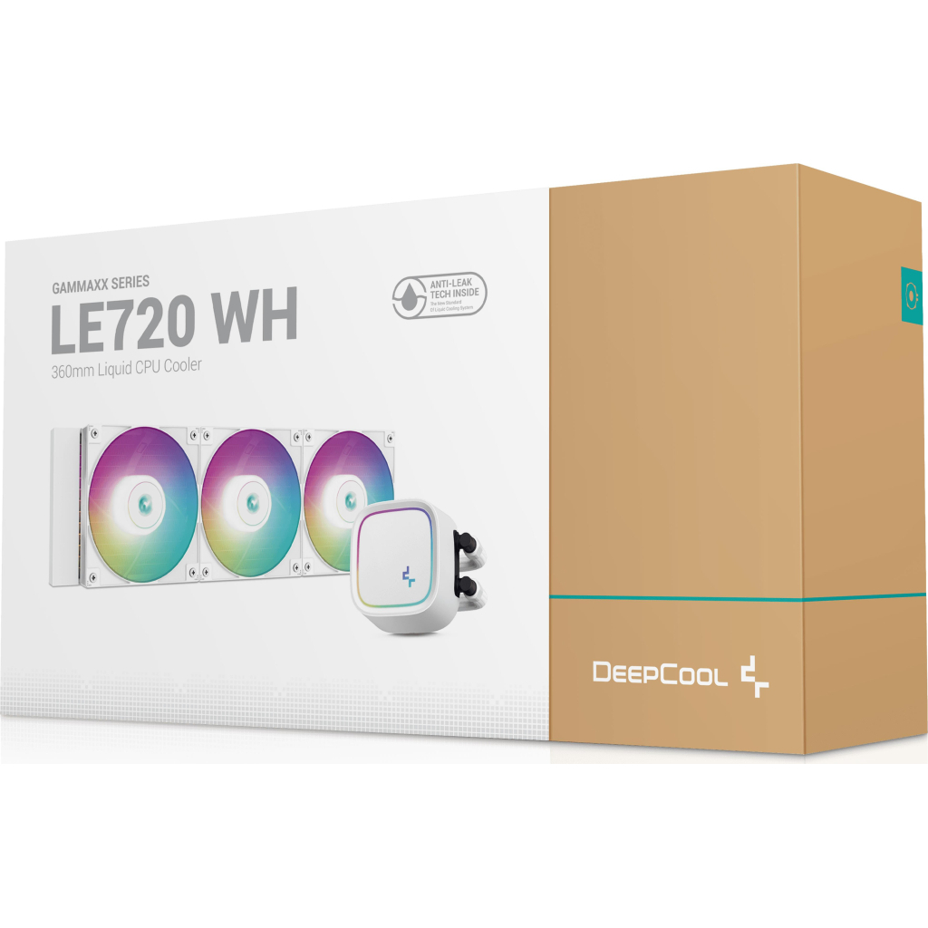 Система рідинного охолодження Deepcool LE720 WH (R-LE720-WHAMMN-G-1) - зображення 7