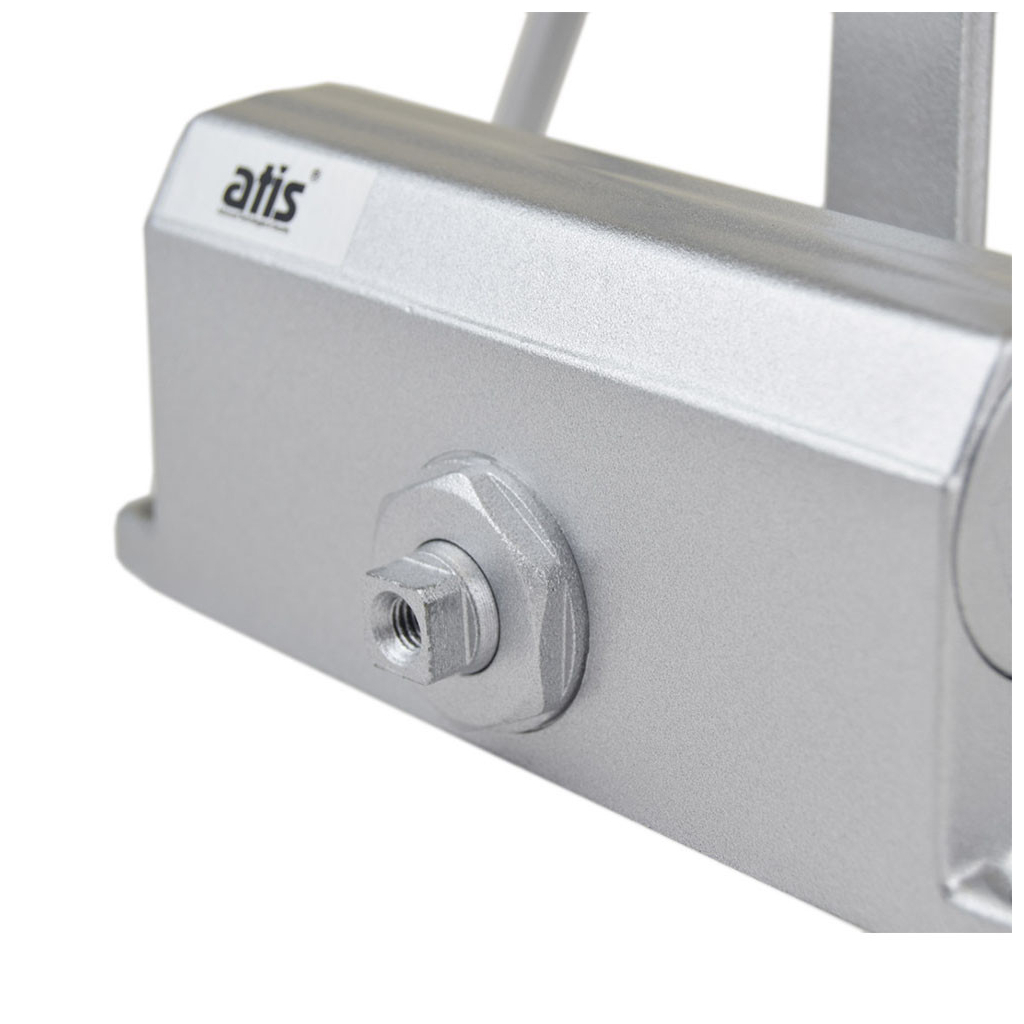 Доводчик двері Atis DC-603 OH Silver - изображение 3