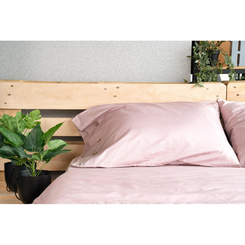 Наволочка Ardesto Mix&Match 50х70см сатин, пудра (ART5070PCP) - зображення 9