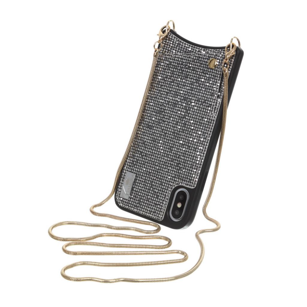 Чохол до мобільного телефона BeCover Glitter Wallet Apple iPhone X/Xs Silver (703620) - зображення 2