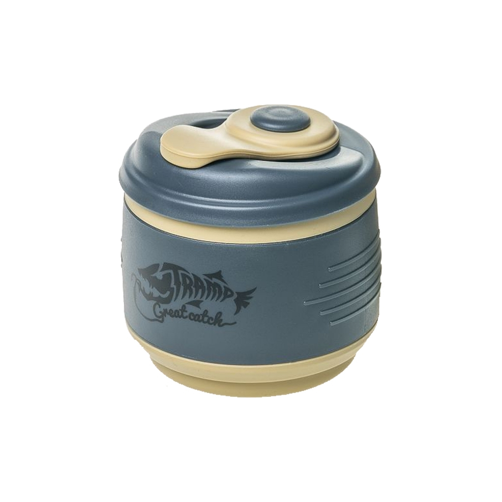 Чашка туристична Tramp складана силіконова з кришкою 350ml black (TRC-082-black) - зображення 3