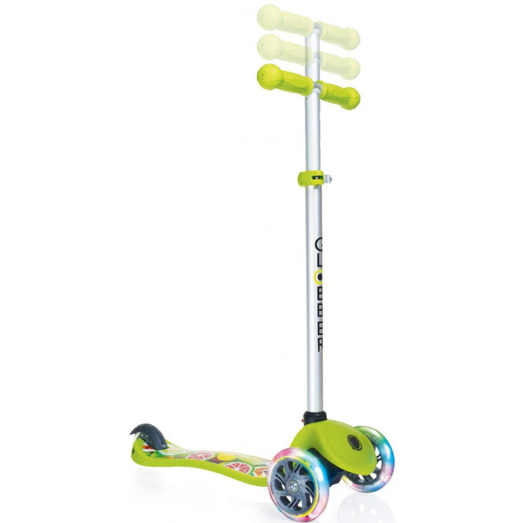 Самокат Globber PRIMO FANTASY LIGHTS Фрукти зелений (424-006) - зображення 2