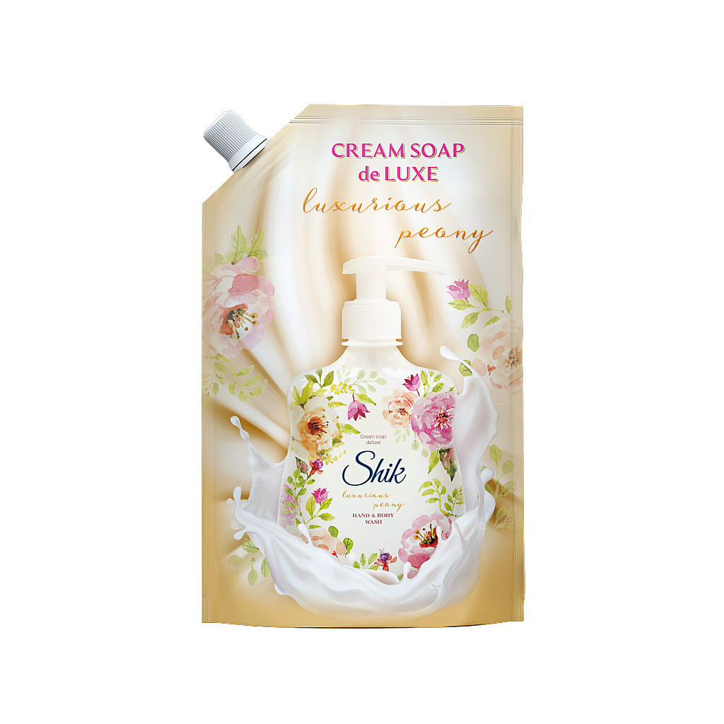 Рідке мило Shik Luxurious Peony дой-пак 500 мл (4823107601743) - зображення 1
