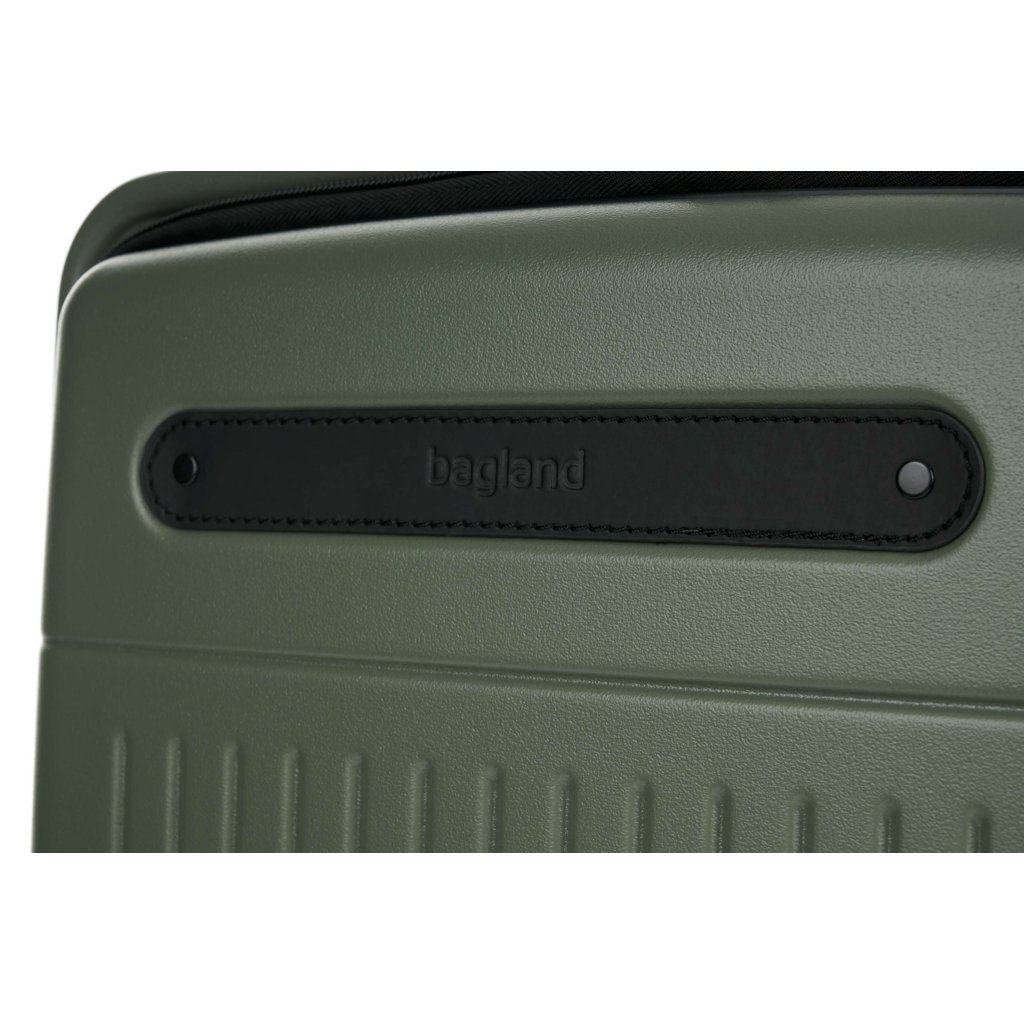 Валіза Bagland маленька 40 л хакі (1140721770) - зображення 7