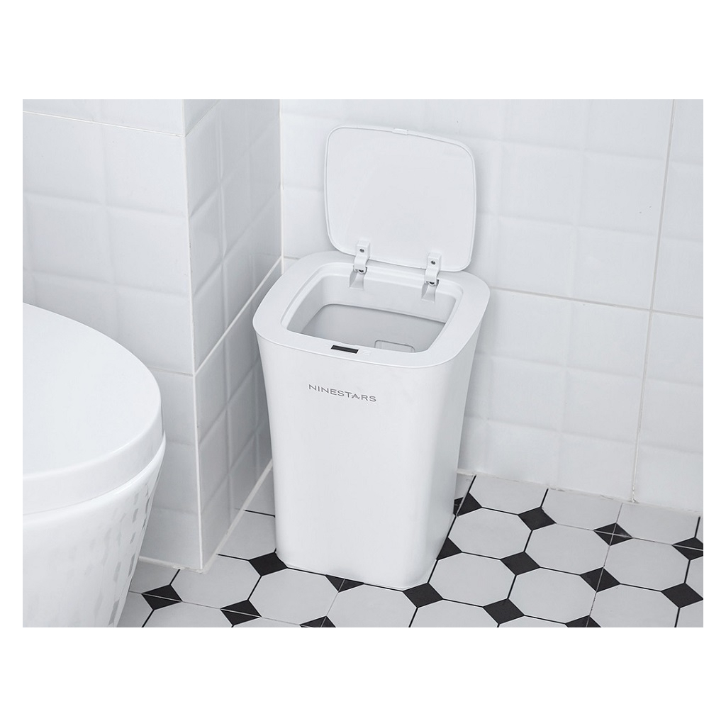 Контейнер для сміття Xiaomi Ninestars Waterproof Induction Trash White (DZT-10-11S) - изображение 8