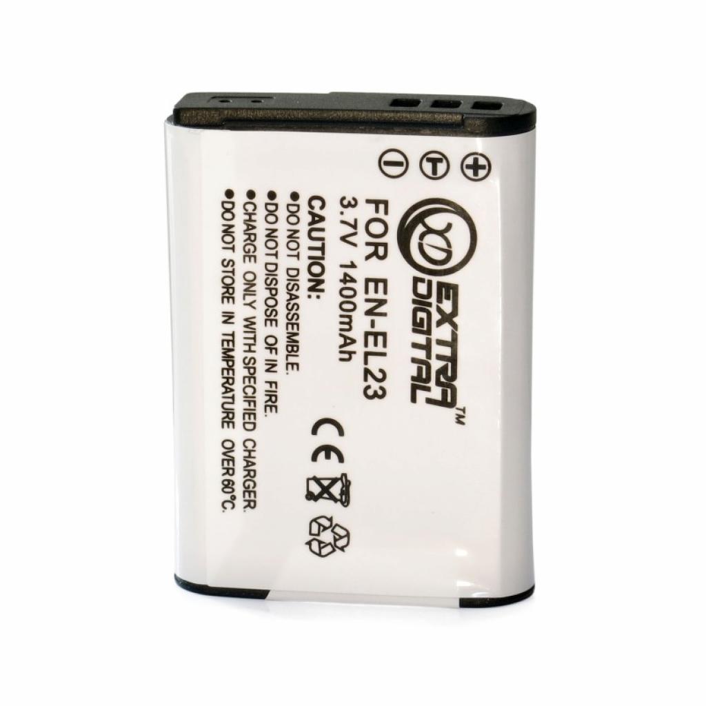 Акумулятор до фото/відео Extradigital Nikon EN-EL23 (BDN2529) - зображення 4