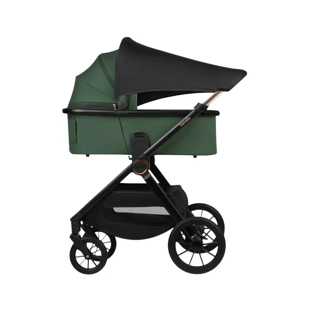 Коляска Lionelo 3 в 1 AMBER PLUS 3IN1 GREEN FOREST (LO-AMBER PLUS 3IN1 GREEN FOREST) - зображення 7