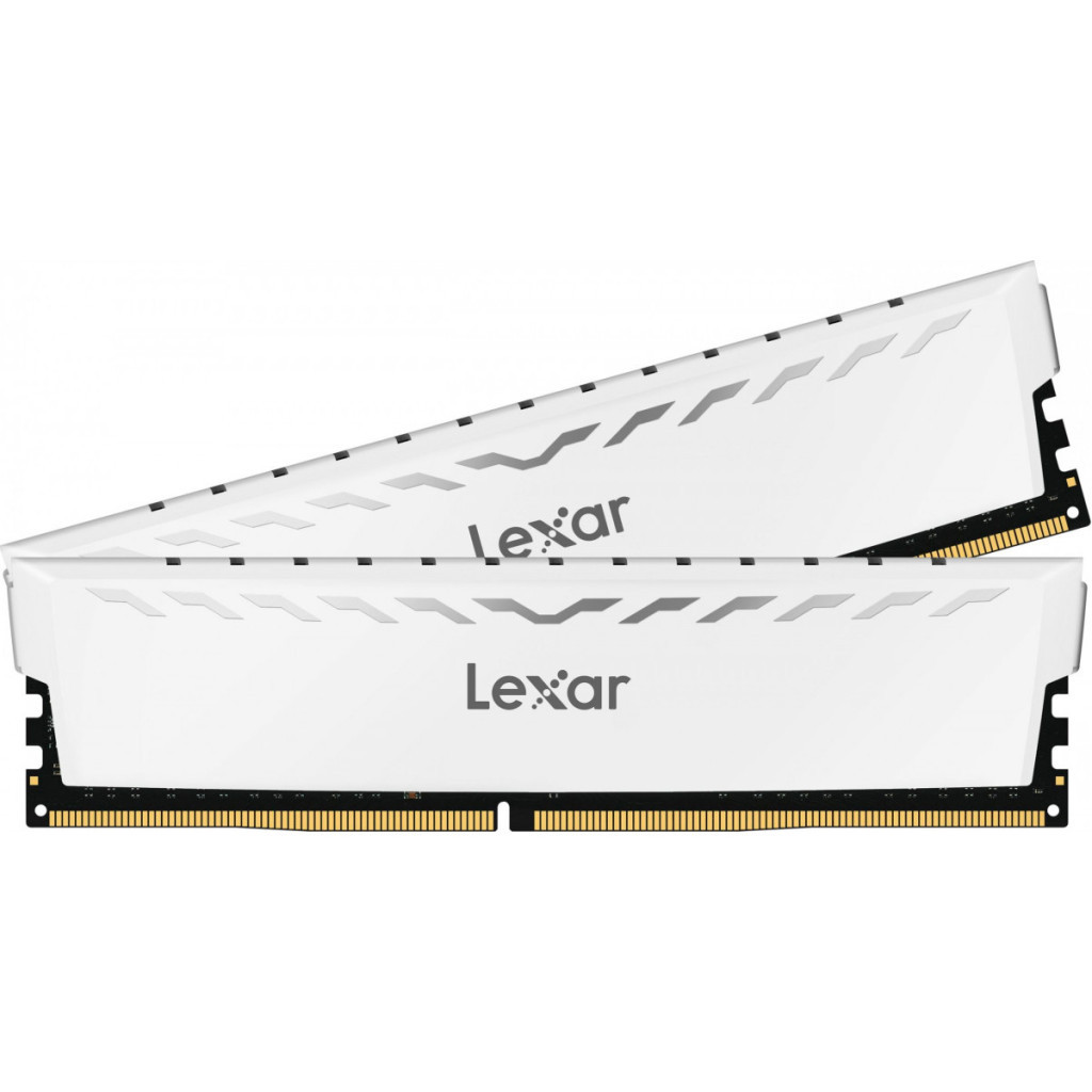 Модуль пам'яті для комп'ютера DDR4 16GB (2x8GB) 3600 MHz Thor White Lexar (LD4BU008G-R3600GDWG) - зображення 6