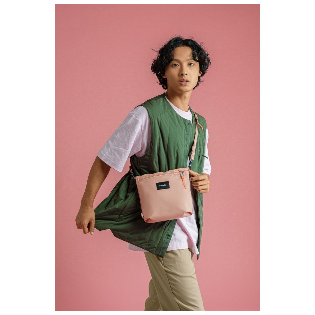 Сумка Pacsafe GO Crossbody pouch Рожева (35125340) - зображення 10