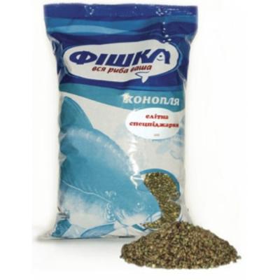 Прикормка Фишка Конопля молотая жареная отборная 600гр (FSHM04600) - зображення 1