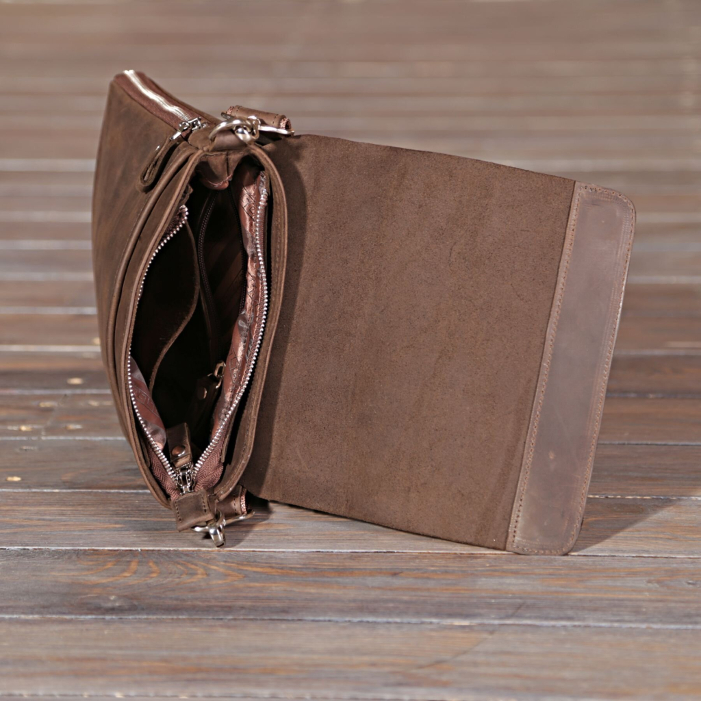 Сумка Shvigel Коричнева (00999) - зображення 9