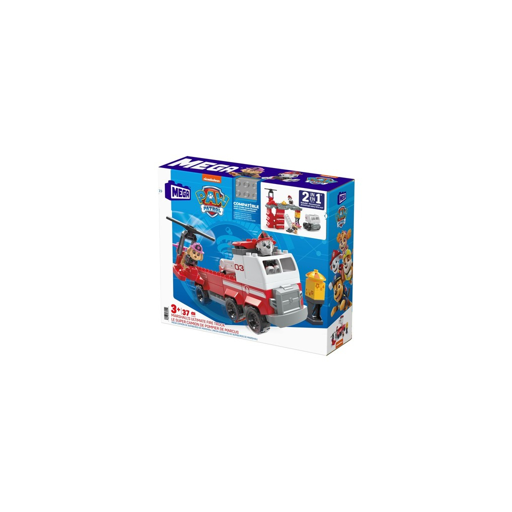 Конструктор Mega Bloks Пожежна машина Маршала з м/ф Щенячий патруль (HHN05) - зображення 3