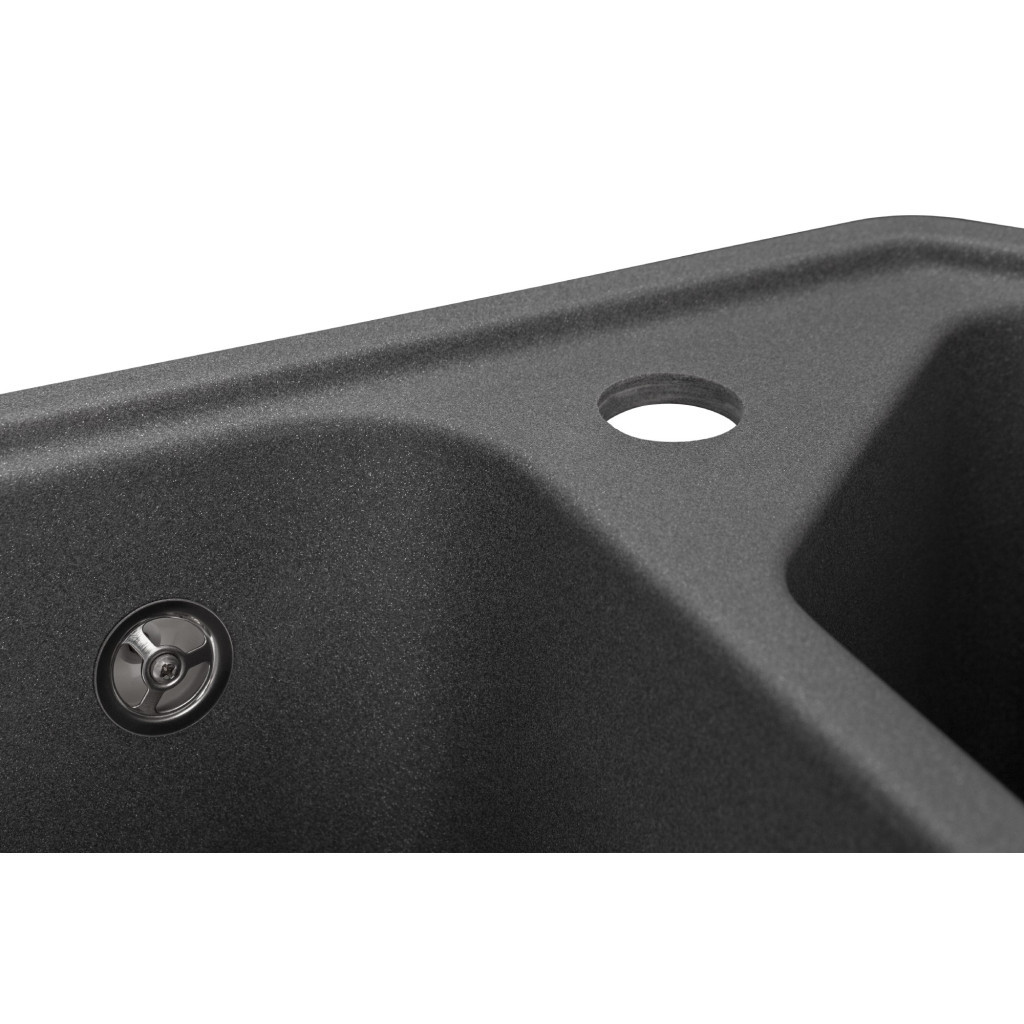 Мийка кухонна GRANADO IBIZA grafito (gr1809) - зображення 6
