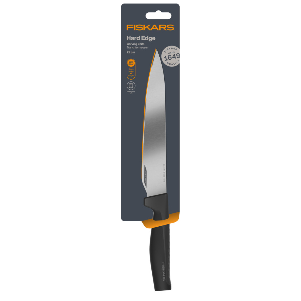 Кухонний ніж Fiskars Hard Edge для м'яса 22 см (1051760) - изображение 4