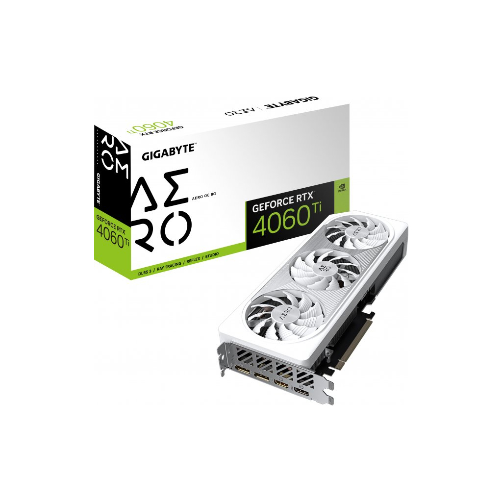Відеокарта GIGABYTE GeForce RTX4060Ti 8Gb AERO OC (GV-N406TAERO OC-8GD) - зображення 7