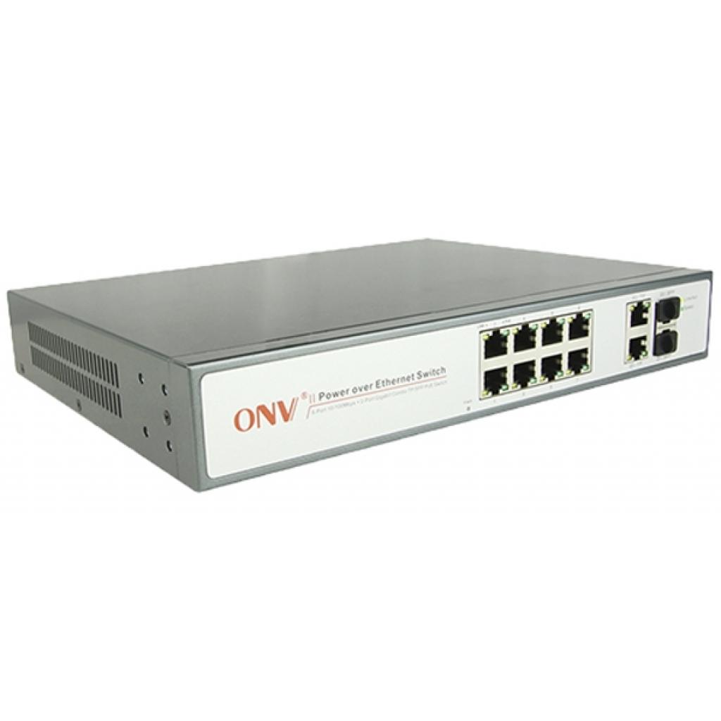 Комутатор мережевий Onv ONV-31108PFB - зображення 3