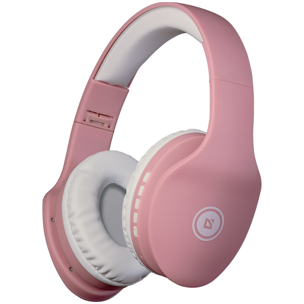 Навушники Defender FreeMotion B525 Bluetooth Pink-White (63528) - зображення 1