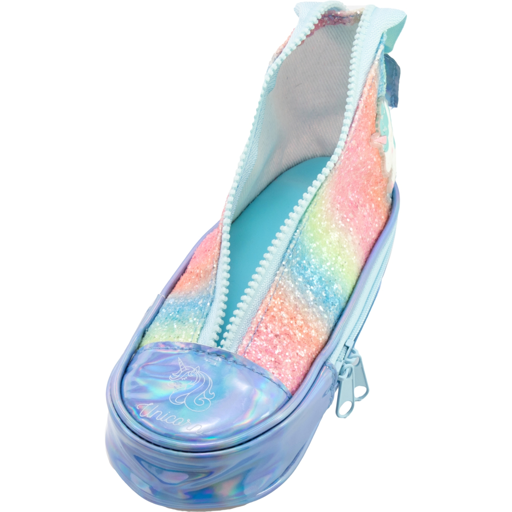 Пенал Cool For School з блискітками у вигляді кеда (5986-blue) - зображення 3