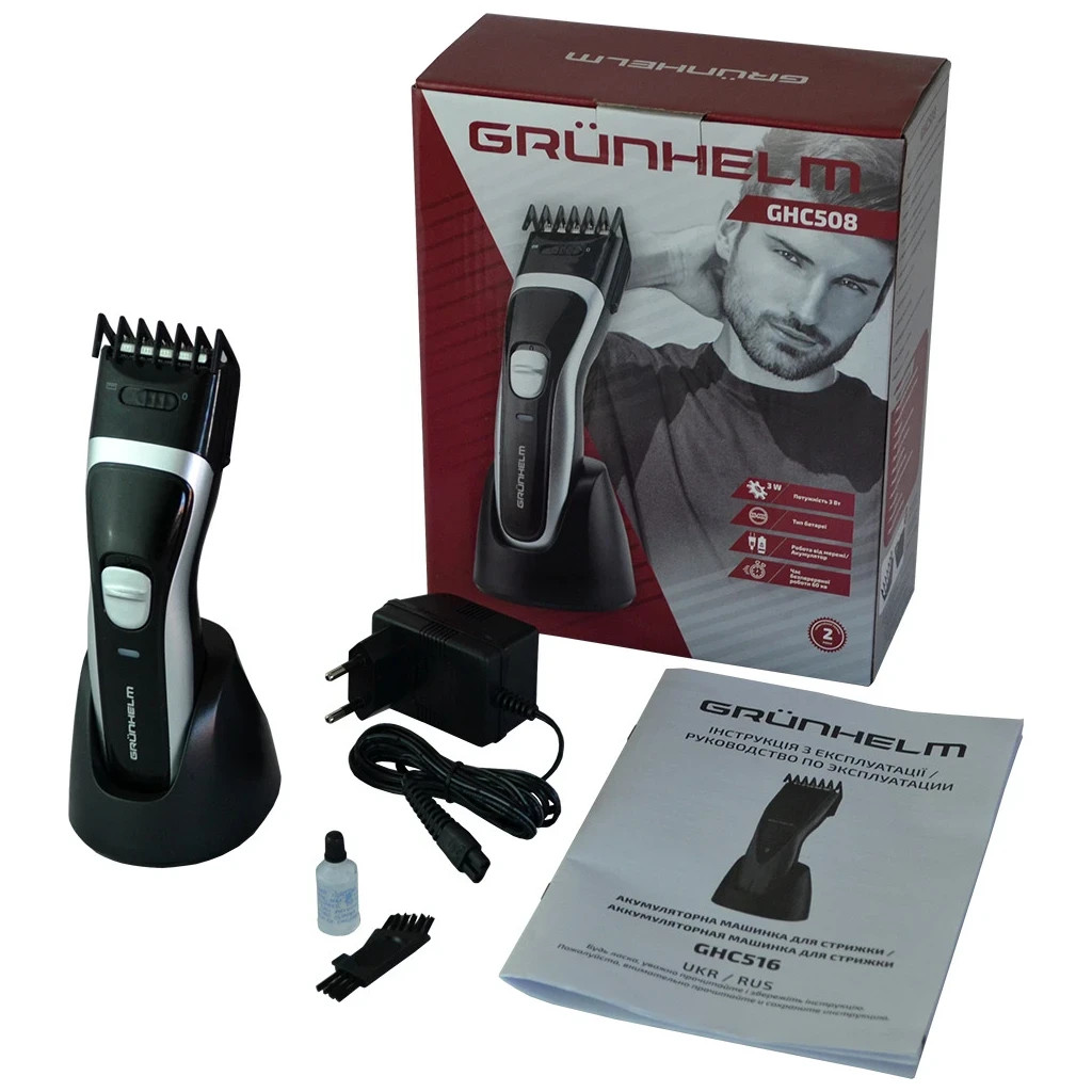 Машинка для стрижки Grunhelm GHC508 - зображення 10