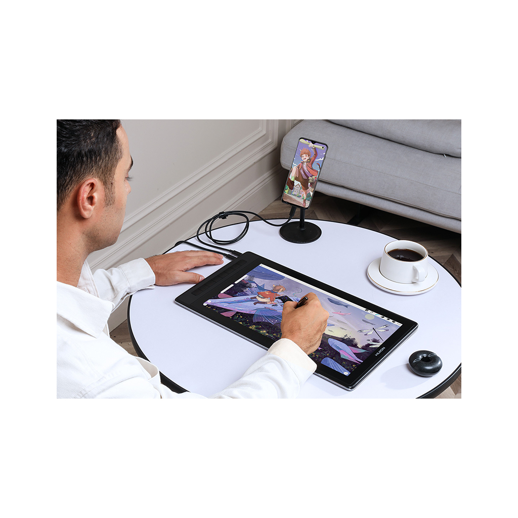 Планшет-монітор Huion Kamvas Pro 16 (2.5K) (GT1602) - зображення 5