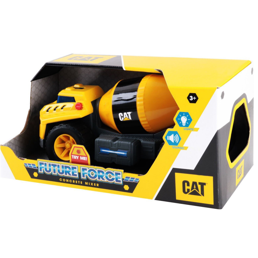 Спецтехніка Funrise CAT Міць майбутнього Цементовоз (82412) - зображення 4