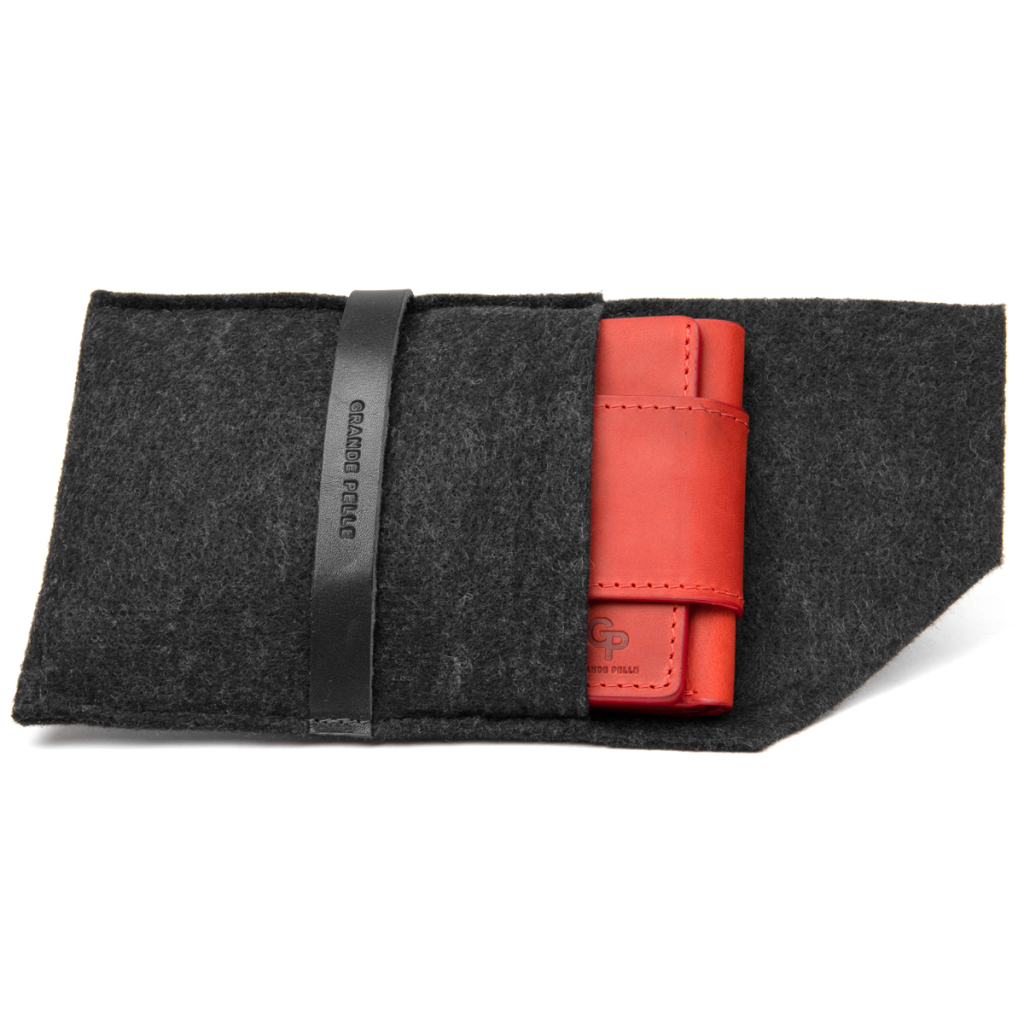 Портмоне Grande Pelle Матове вінтажне Червоне (11459) - зображення 8