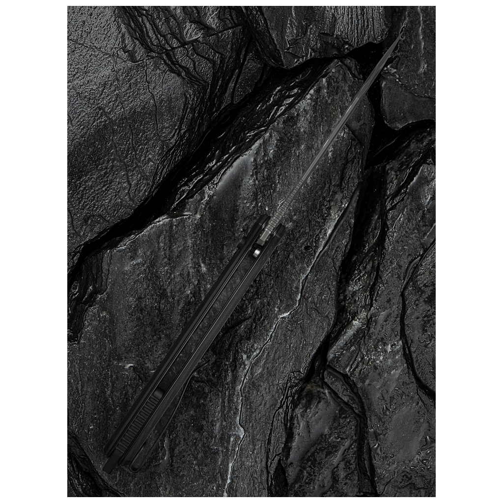 Ніж Civivi Neurohaptic, G10/Carbon, Damascus (C23080-DS1) - зображення 10