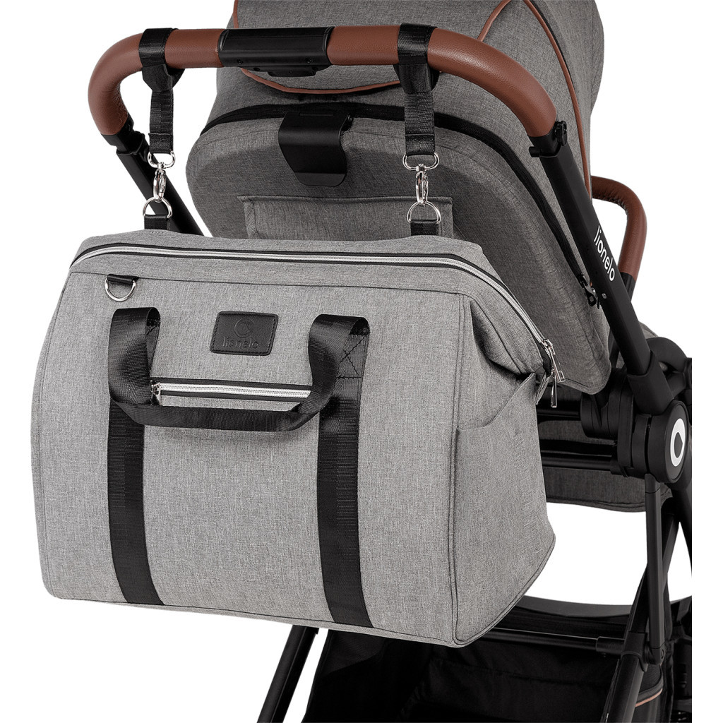 Сумка для мами Lionelo Ida Grey Concrete (LO-IDA GREY CONCRETE) - зображення 11