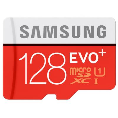 Карта пам'яті Samsung 128GB microSDXC class 10 UHS-I EVO PLUS (MB-MC128DA/RU) - зображення 1