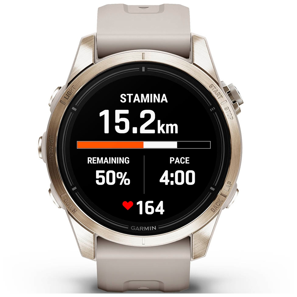 Смарт-годинник Garmin EPIX PRO (g2), 42mm, Saph, Soft Gold SS, Lt. Sand, GPS смарт (010-02802-11) - зображення 7