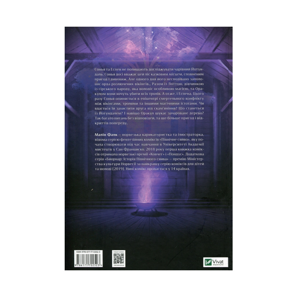 Комікс Північне сяйво. Книга 2. Вікінги й оракул - Малін Фалк Vivat (9786171702523) - зображення 2