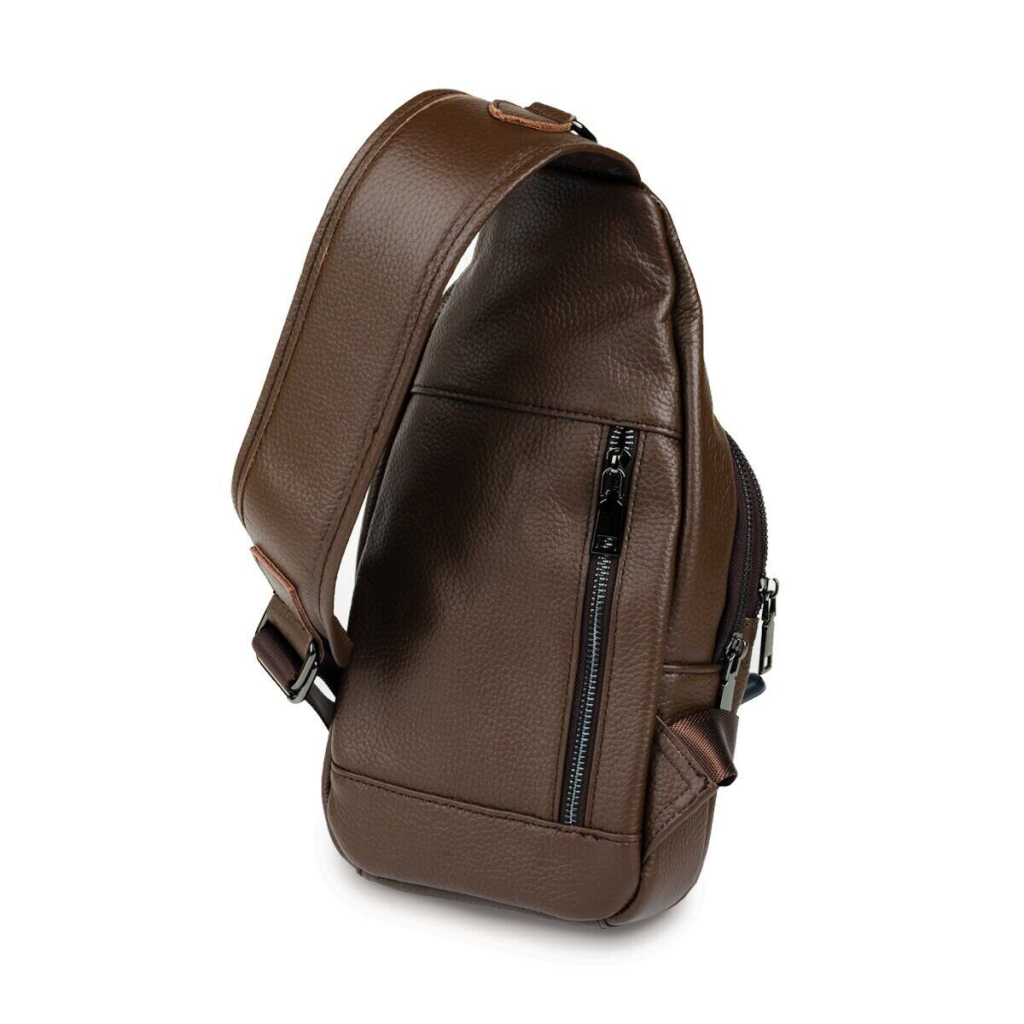 Сумка Vintage Шкіряна через плече Коричнева (14390) - зображення 2