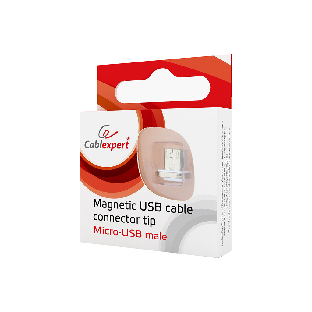 Перехідник magnetic Micro USB connector Cablexpert (CC-USB2-AMLM-mUM) - зображення 2