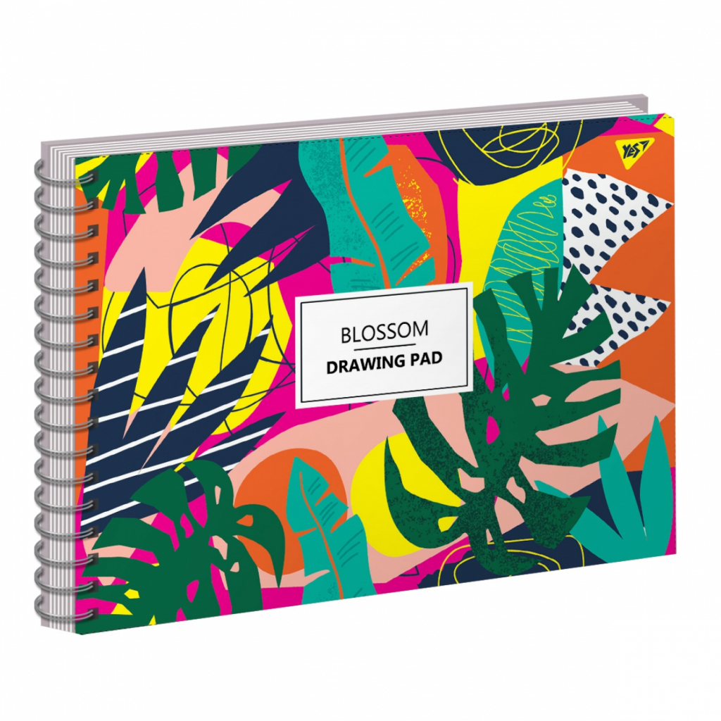 Альбом для малювання Yes А4 BLOSSOM на спіралі, 30 аркушів (130453) - зображення 3