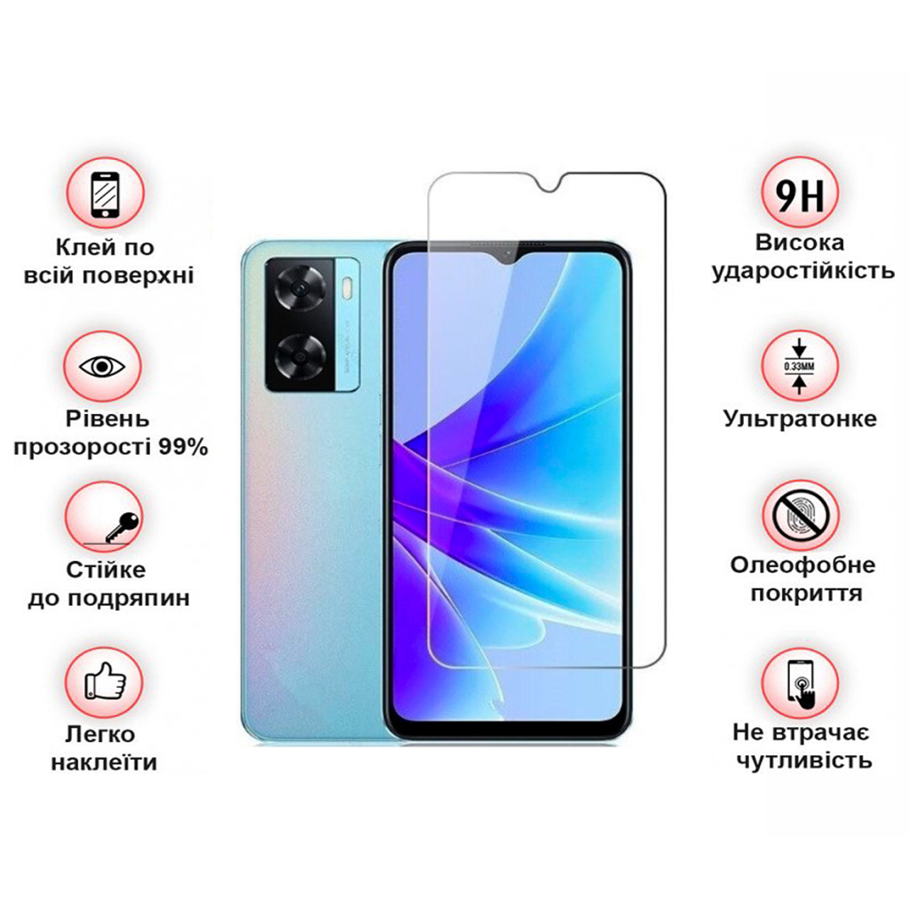 Скло захисне BeCover Oppo A57s 3D Crystal Clear Glass (708549) - зображення 4