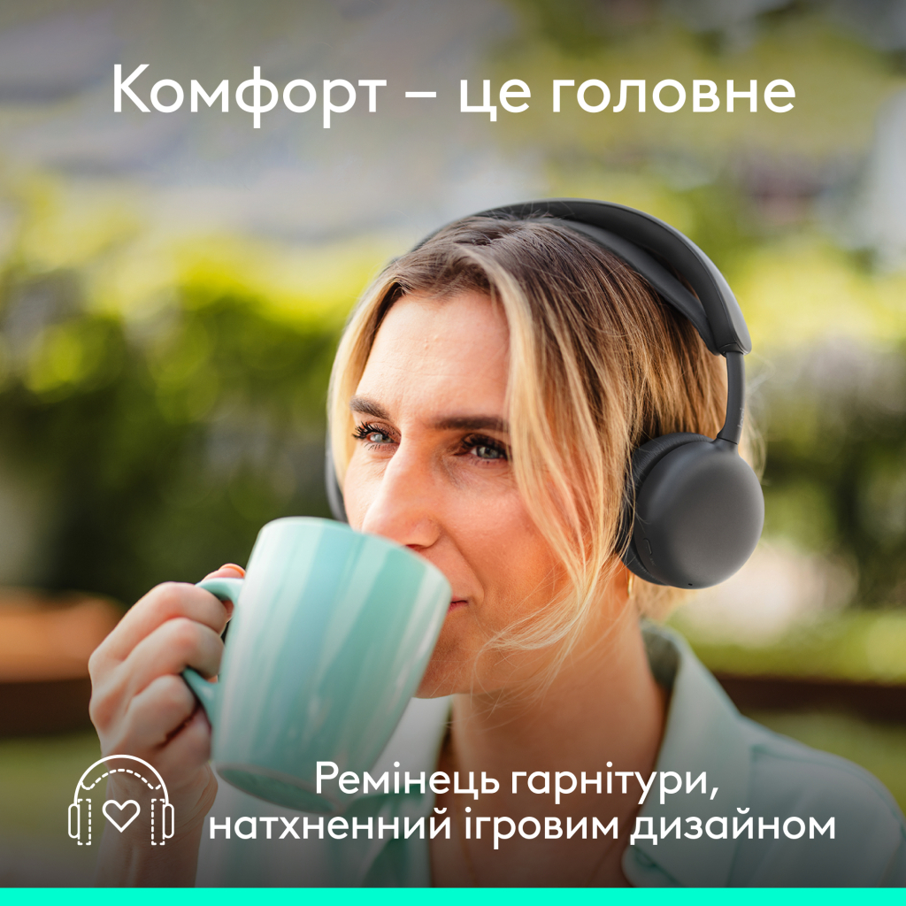 Навушники Logitech Zone Wireless 2 ES Graphite (981-001503) - зображення 7