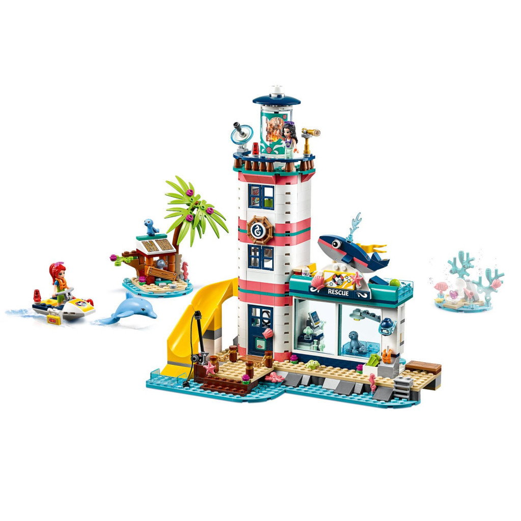 Конструктор LEGO Friends Рятувальний центр на маяку 602 деталі (41380) - зображення 3