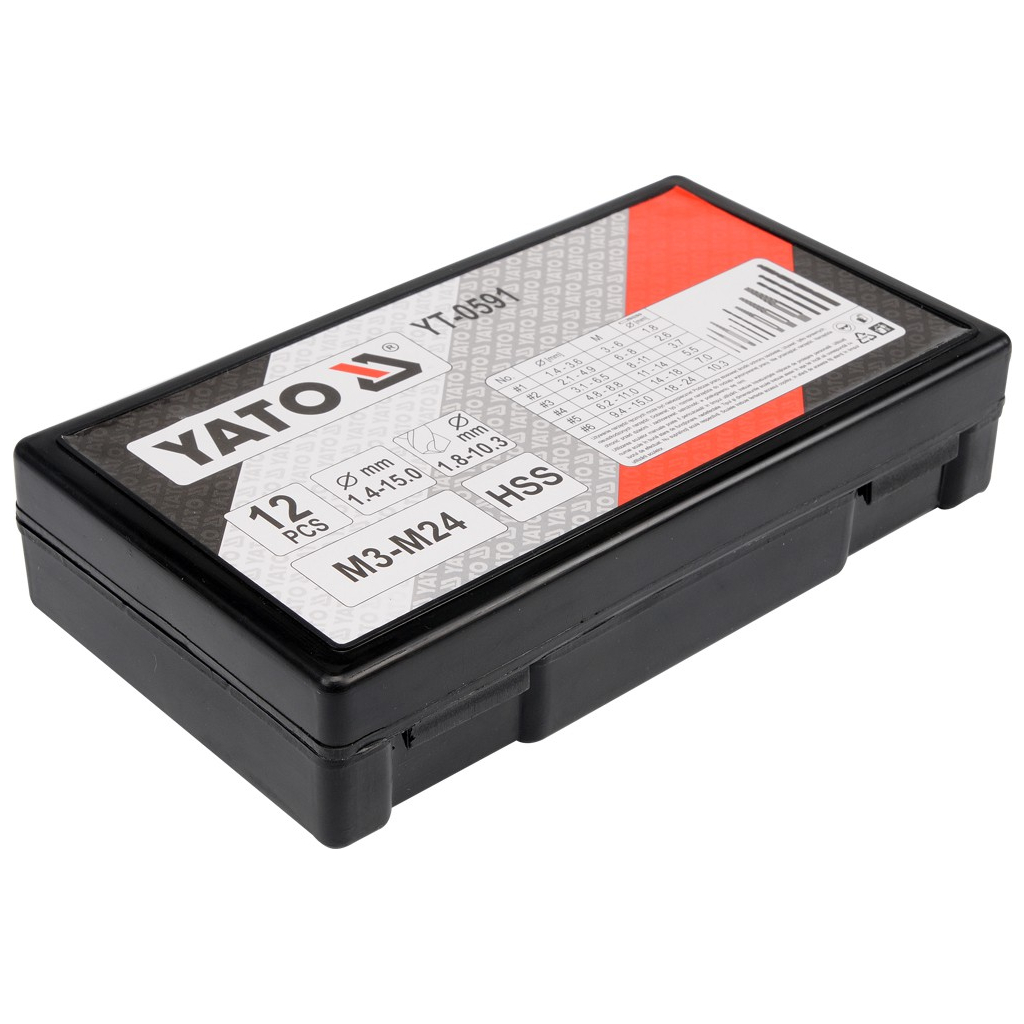 Екстрактор Yato YT-0591 набір 12шт (YT-0591) - изображение 3